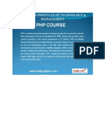 PHP Course Institute in Delhi, PHP Course Institute in Janakpuri .