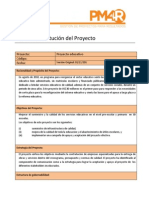 Acta de Constitucion Del Proyecto Ejemplo 2