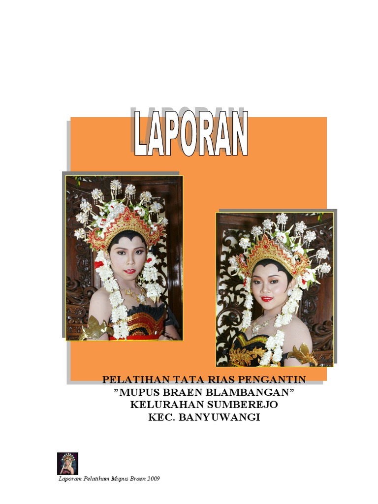 Laporan Kegiatan Tata Rias