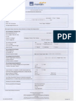 Formulir Klaim Meninggal