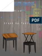 Stand Up Table