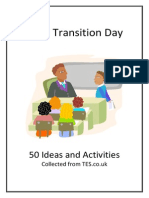 Class Transition Day: 50 Ideas and Activities