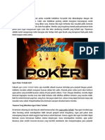 Apa Itu Agen Poker Terbaik