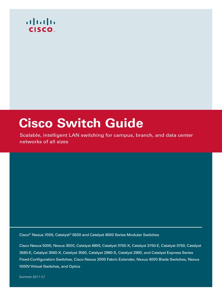 Catalogue Switch | PDF | Network Switch | Computer Network