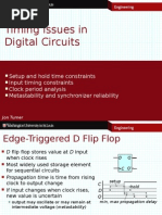 Timing in Digital Circuits