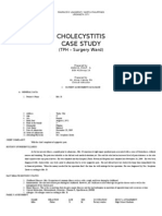Case Study Cholecystitis