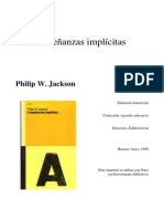 JACKSON. La Sensación de Estar en Deuda Con Algún Antiguo Maestro