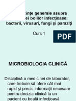 Curs 1 Cunostinte Generale Legate de Etiologia Bolilor Infectioase