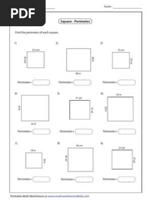Square Perimeter Medium2