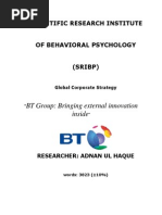 Download British Telecommunication- Global Corporate Strategy-Britsh Telecommunication by Adnan Yusufzai SN241067884 doc pdf