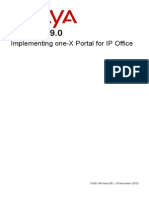 Implementing One-X Portal For IP Office