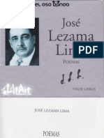 José Lezama Lima - Poemas - JPR504 - Libro de Lectura