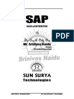 SAP SD Srinivas Naidu