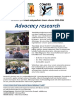 Advocacy Research: Sandwich Placement and Graduate Intern Scheme 2015-2016