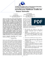 Data Aggregation in Reverse Multicast Traffic for Sensor Networks..