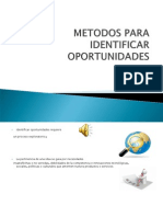 Metodos para Identificar Oportunidades3