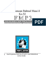 Hasil Bahtsul Masail FMP3 Jatim Mei 2009