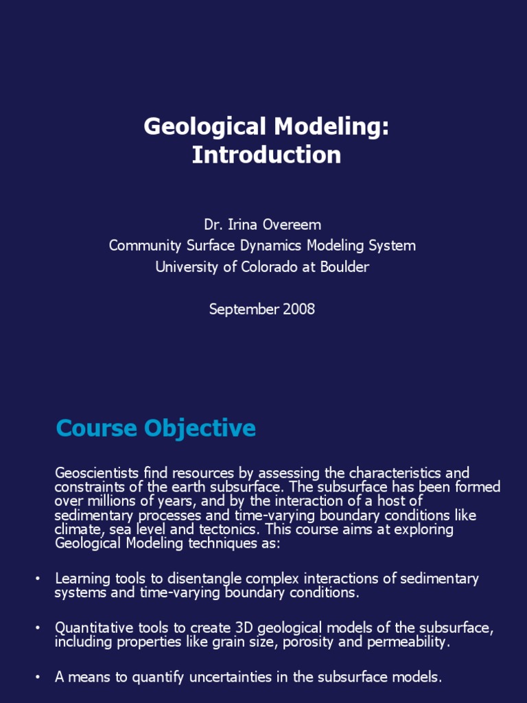 Geological Modeling Techniques Overview | PDF | Geology | Statistics