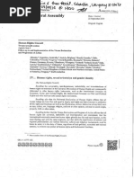 Resolution on Human Rights, Sexual Orientation, and Gender Idnentity