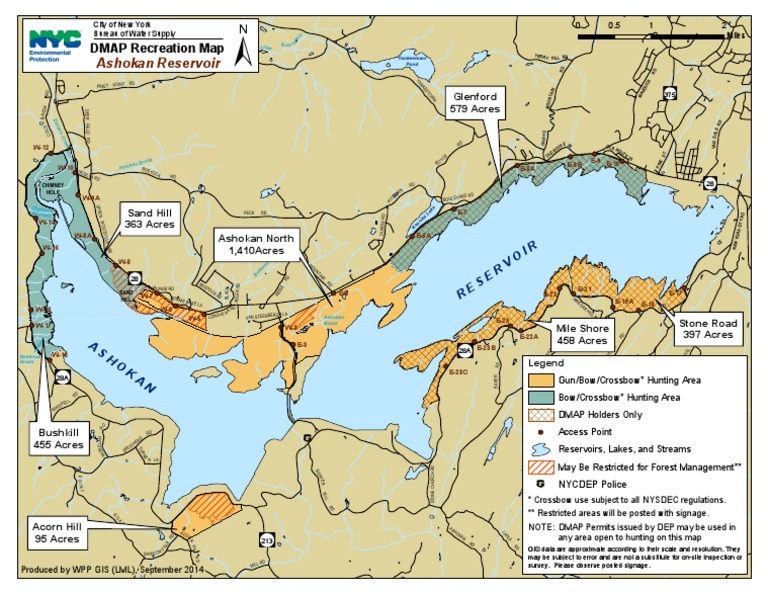 Ashokan Reservoir Hunting Areas PDF