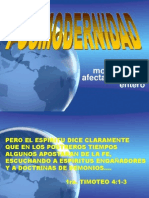 DIAPOSITIVAS POSMODERNIDAD