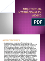 Arquitectura Internacional en México