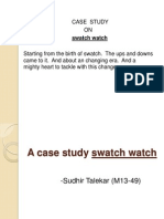 Swatch Watch A Case Study