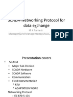 SCADA-Networking Protocol For Data Exchange