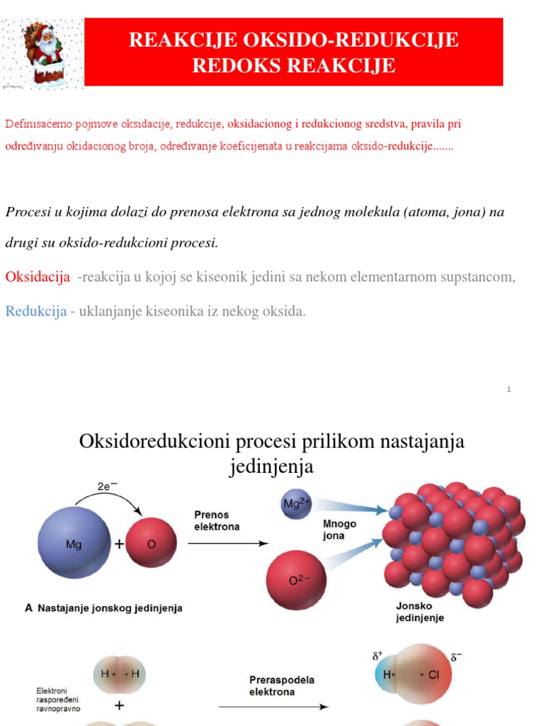 Reakcije Oksido-Redukcije | PDF