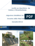 Primera Presentación Estabilidad de Taludes 2012-2
