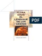 DAVIS FLORA - El Lenguaje de Los Gestos