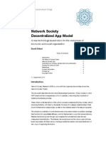 Network Society Decentralized App Model