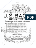Bach Piano Concerto No.1 BWV 1052