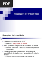 Aula 3 -RestricoesIntegridade