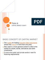 Capital Market: Equity