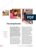 Forecasting Education Models