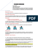 Examen Conducir: Preguntas y Respuestas sobre Seguridad Vial en