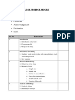 Title Page Preface Certificate Acknowledgement Declaration Index