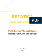 Libro Estatica Problemas Resueltos - Villarreal