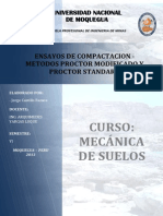 Informe de Ensayo Proctor