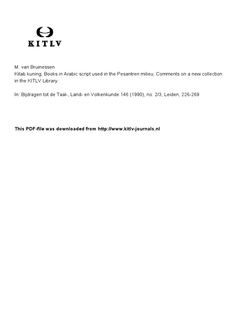 Download kitab kuning pdf
