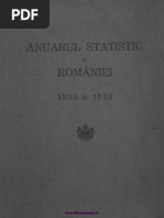 Anuarul Statistic Al Romaniei 1912