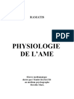 Médecine Physiologie de l'Ame Ramatis