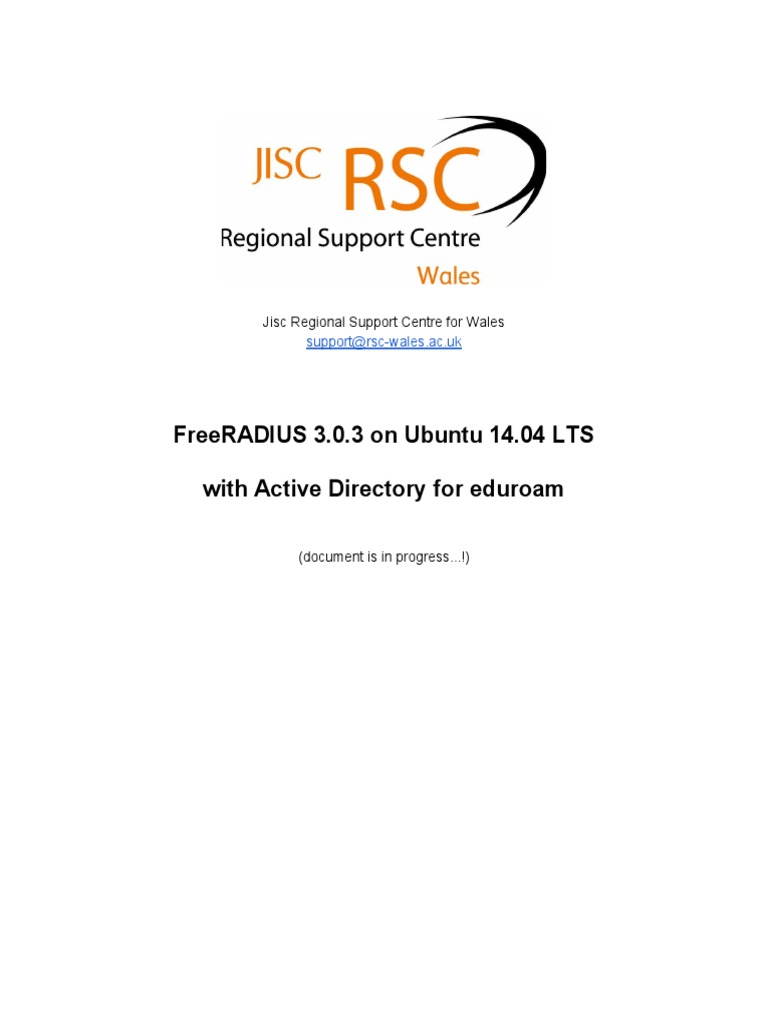 FreeRADIUS Setup for eduroam on Ubuntu | PDF | Radius | Proxy Server