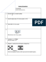 Answer All Questions: Diagram 1 Write The Time in The 12-Hour System