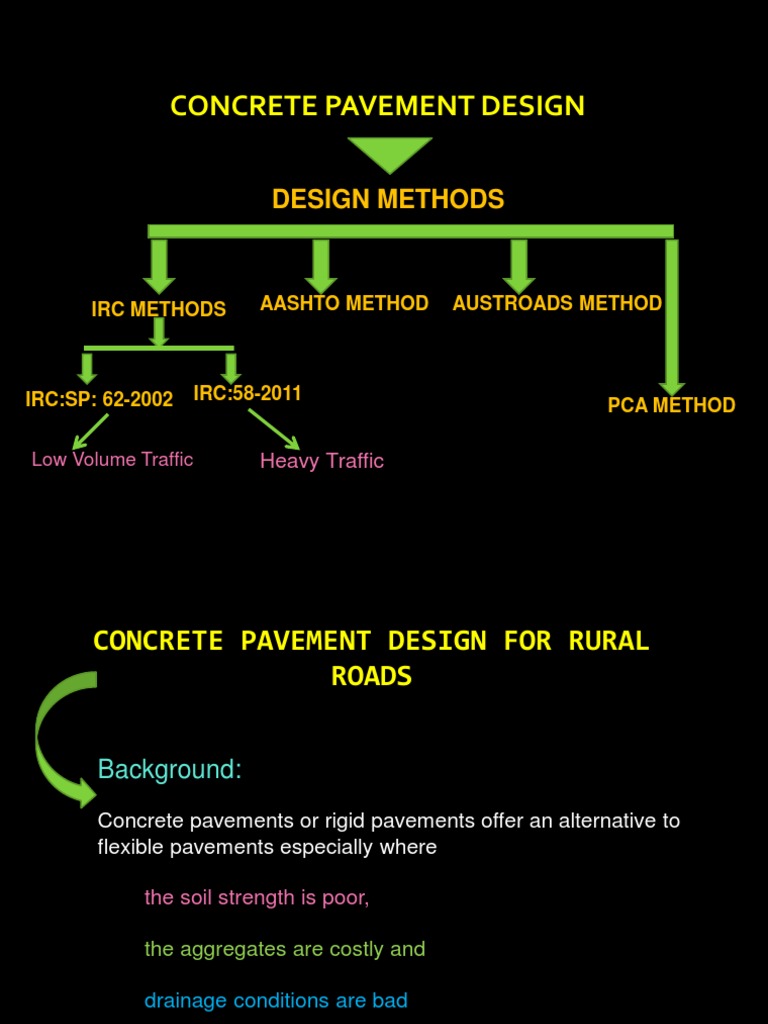 2.for Rural LOw Volume Traffic Rigid Pavement Design | PDF | Road ...