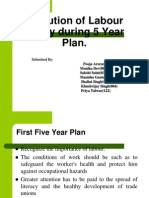 Five Year Plan Wage Policy