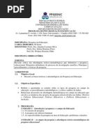 Pesquisa Em Educação 2014-2