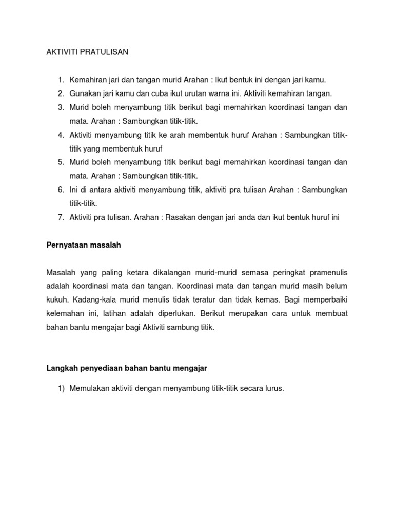Aktiviti Pratulisan Pdf