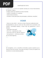 Voar_construção de texto